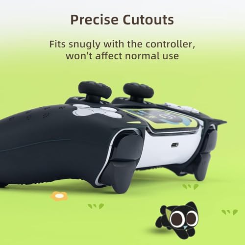 Image of GeekShare Cute PS5 Controller Skin Anti-Slip Silicone Skin Protective Cover Case for PS5 Wireless Controller - The HEI Series