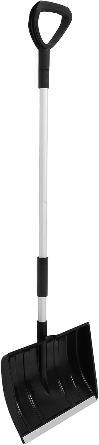 Yardwe 55.9 Inch Detachable Snow Shovel Antislip Snow Removal Portable Shovel Ice and Snow Remover Tool for Car Trunk Garden Camping