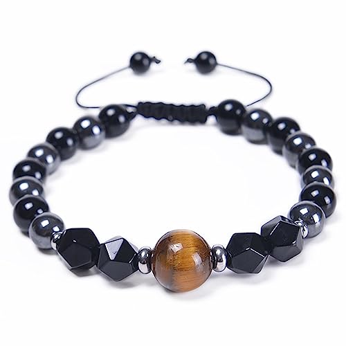 Bracelet véritable pierre naturelle ajustable : oubliez les problèmes de taille avec le fait main 8mm