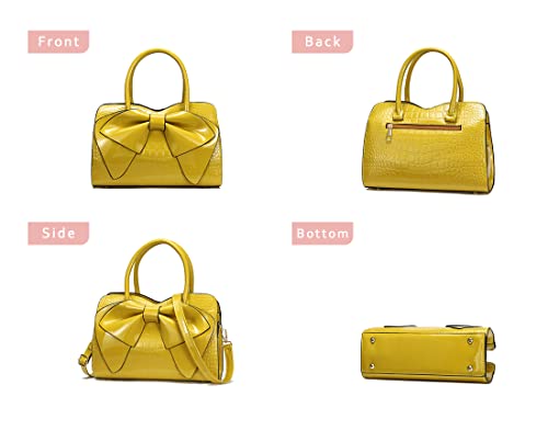 Image of JHVYF Women Tote bag Satchel Purses and Handbags for Women Shoulder Bags Bow Purse