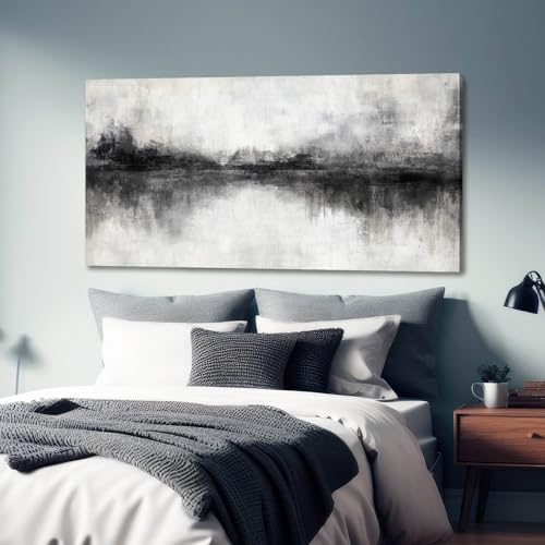 Black And White Wall Art Large Wall Decor Abstract Framed Wall Art Posters for Men Room Vintage Photo Pictures 24"x48" Black And White Wall Art Large Wall Decor Abstract Framed Wall Art Posters for Men Room Vintage Photo Pictures 24"x48"