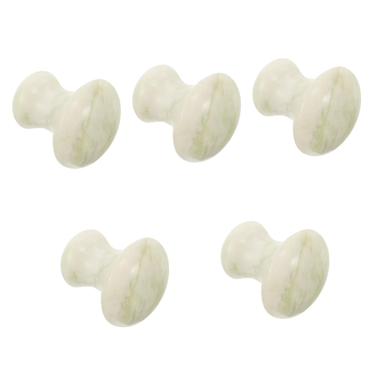 PACKOVE 5stücke Massage Scraping Jade-massagestein Für Gesichtsmassage Ergonomisches Design Multifunktionales Massagewerkzeug Für Zuhause Und Unterwegs Perfektes Für