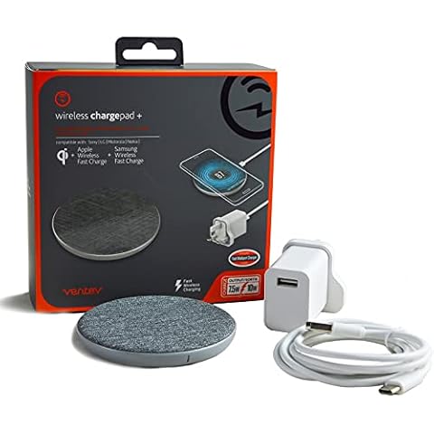 Ventev 10W Qi Fast Wireless Charger Pad Cover