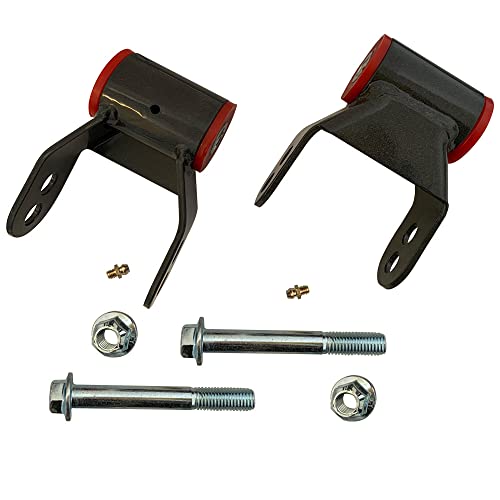 BST BSSP 1.5" or 2" Rear Shackle Suspension Lift Kit Replacement for 1988-1999 Chevy/GMC K2500 4WD, for Dodge Ram 1500 1994-2001 2WD 4WD by BST BSSP - Image 8