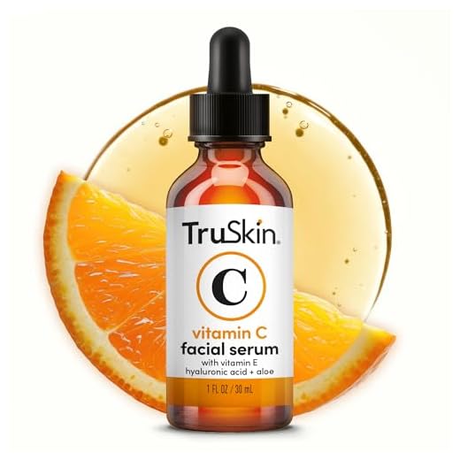 TruSkin Vitamin C Serum for Face – Anti Aging Face & Eye Serum with Vitamin C, Hyaluronic Acid, Vitamin E – Brightening Serum for Dark Spots, Even Skin Tone, Eye Area, Fine Lines & Wrinkles, 1 Fl Oz
