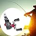 Lljsszr Ice Fishing Wheel Left/Right Handed Multifunctional Portable Lightweight Casting Reel Raft Wheel for Outdoor Tackle Gear, Right Hand