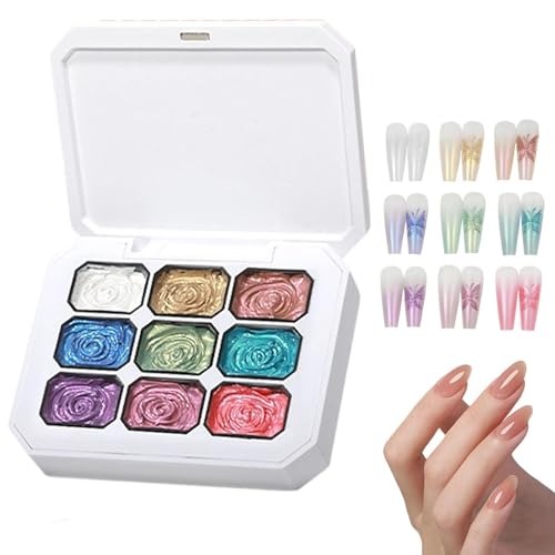Gel de uñas patting de pigmento intenso efecto degradado perfecto de 15ml