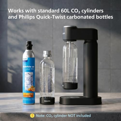 Philips Sparkling Water Maker & Soda Streaming Machine, ADD4901BKOQ/37 - image 7