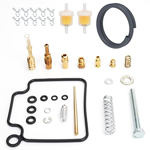Carb Repair Carburetor Rebuild Kit Compatible with TRX350 Rancher 350 2x4 & 4x4 2000-2003 Carb Repair Carburetor Rebuild Kit Compatible with TRX350 Rancher 350 2x4 & 4x4 2000-2003