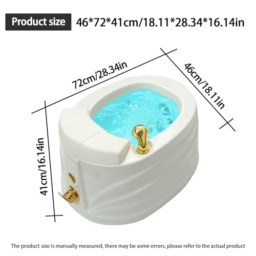 Bañera para pies acrílica con masaje y calefacción miniatura 5