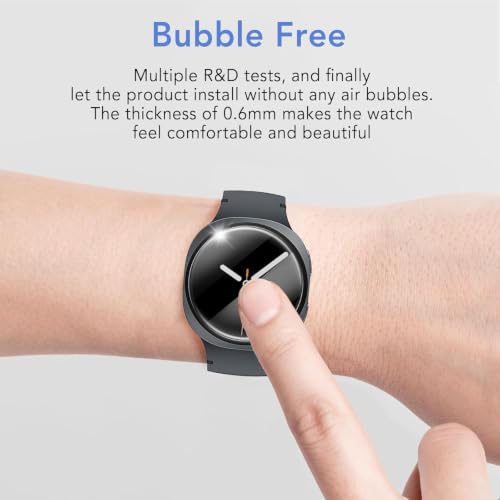 Image of Supershieldz Tempered Glass for Samsung Galaxy Watch 8 (40mm) - 2 Pack