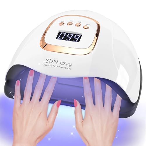 380W UV-LED-Nagellampe, professioneller Nageltrockner...