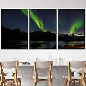 signwin 3 Piece Framed Canvas Wall Art Astronomy...