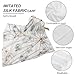 ducanll White Fashion Silk-Like Bandanas Unisex Marble Golden Geometric Lines Art Creative Design Head Wrap Square Scarf Wristband for Bachelorette Party Dresses Wedding Party - 18