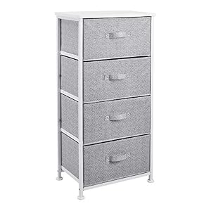 Amazon Basics Schubladenschrank mit 4 Schubladen