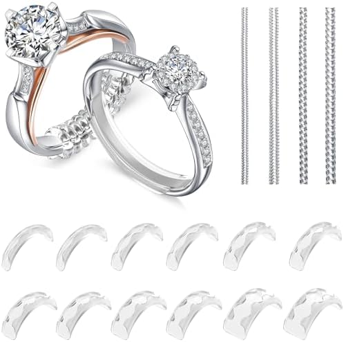Eiito Ring Sizers for Loose Rings, 16 Pack Ring Guards for Loose Rings ...