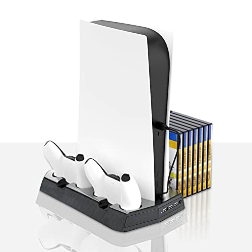Wasserstein 3�C��1 Sony Playstation 5 ������p�X�^���h �f���A���Z���X�R���g���[���[�[�d�X�e�[�V���� ��p�t�@�� �r�f�I�Q�[�����[ PS5 / PS5 �f�W�^���ŃR���\�[���ƌ݊�������