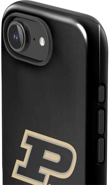 Skinit Impact Phone Case Compatible with iPhone 16e - Officially Licensed Purdue University Purdue Logo Design