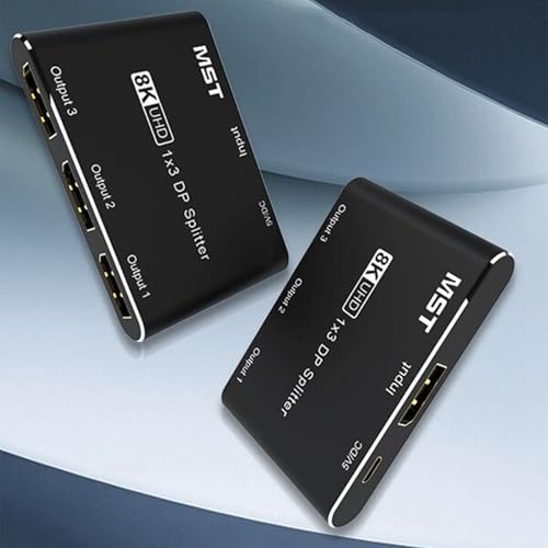 Commutateur 8K sélecteur répartiteur vidéo ultra HD 4K 120Hz boîtier de dérivation pour TV et écran