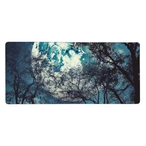 Grand tapis de souris 90x40 cm pour protéger votre bureau et stabiliser le clavier.