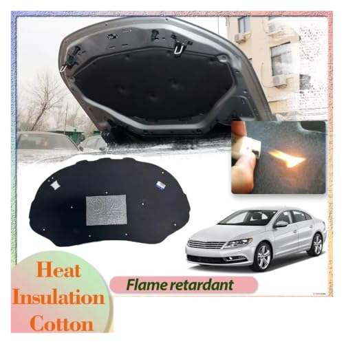 Couverture moteur capot voiture VW Passat CC tapis isolant
