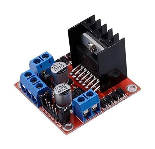 TESTIN ELECTRONICS L298 || NODE MCU || HC-SR04 || JUMPER WIRES || 4 BO MOTORS || 4 WHEELS 3