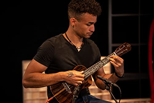 Ukulélé Concert électro-acoustique Ortega Guitars – Série Elite – housse incluse – Solid Ziricote (RUET-ZC) - Les Beatles, Paul McCartney, John Lennon, RIngo Starr, George Harrison Ukulélé Concert électro-acoustique Ortega Guitars - Série Elite - housse incluse - Solid Ziricote (RUET-ZC) – Image 6