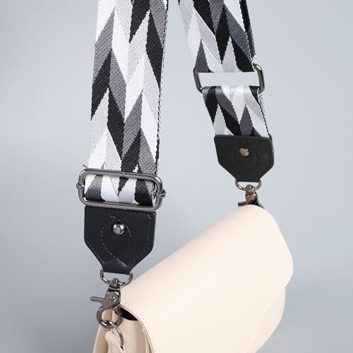 Image of chushui Silver Hardware Purse Strap,Replacement Crossbody Adjustable Shoulder Strap for Handbag Bag