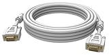 Vision 2X VGA 15-Pin D-Sub, 5m Cable VGA VGA (D-Sub) Blanco - Cables VGA (5m, 5 m, VGA (D-Sub), VGA (D-Sub), Macho, Macho, Blanco)