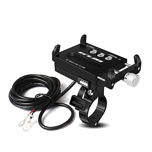 Motorrad-Handyhalterung Mit U-Bolzen – Robuster Halt Für Harley Davidson & Viele Lenker, Mit Silikon-Schutz, Bis 1,5 Cm Handybreite
