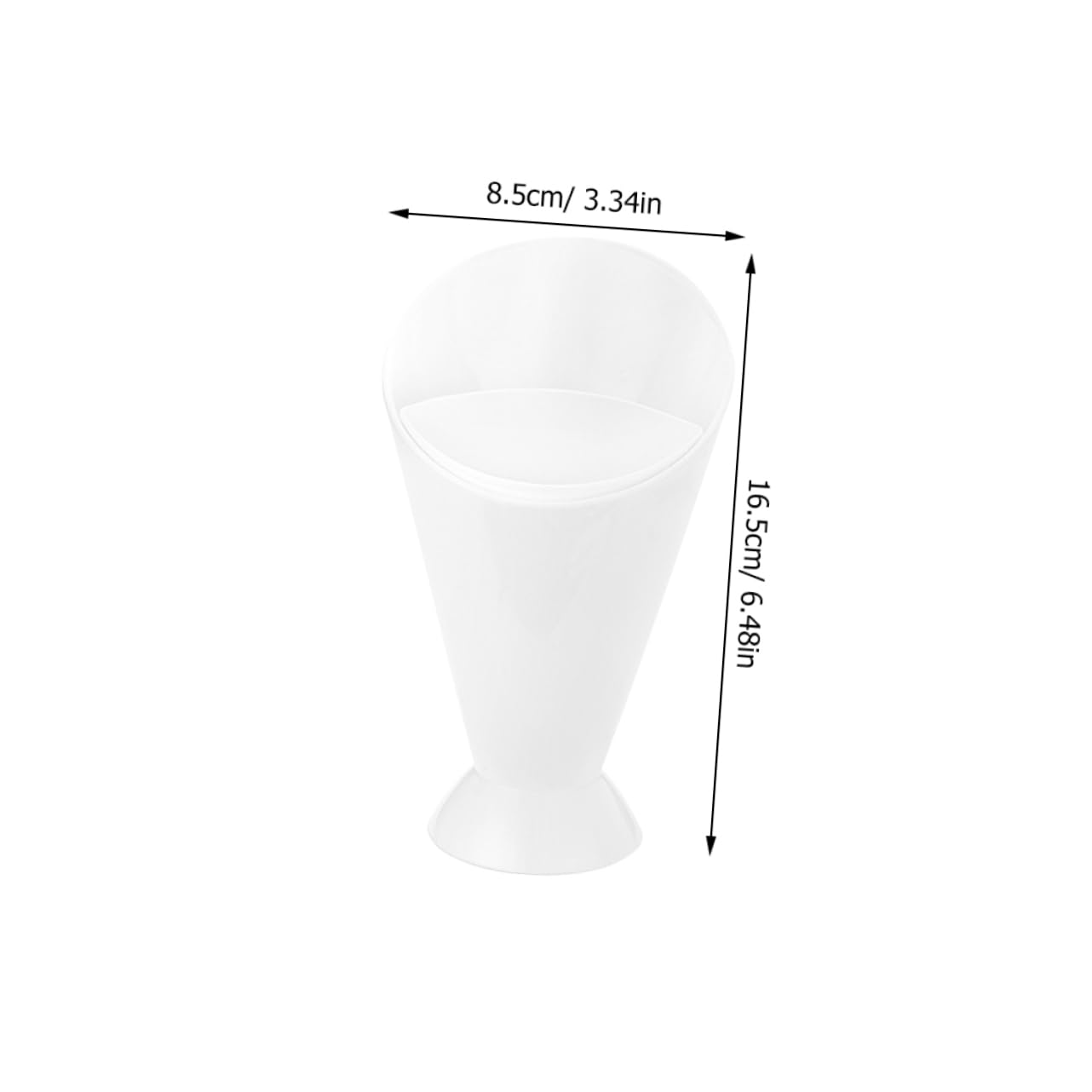 ABOOFAN 3-Piece French Fry Cup Set Portable Charcuterie Cups Snack Serving Holders