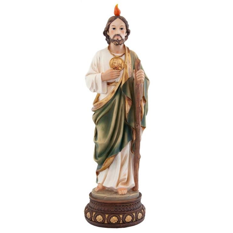 Figurine de Saint Judas Tadeo Grande en résine 60 cm de haute finition
