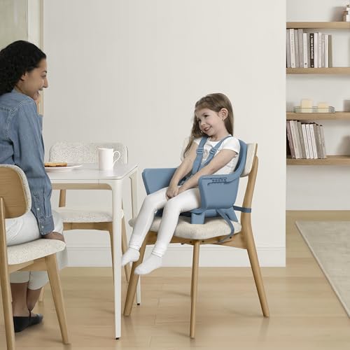 Image of Delta Children - babyGap Otto 3-in-1 High Chair - High Chair Converts to Toddler Dinning Chair and Booster Seat - Dishwasher Safe Meal Tray - FSC-Certified Wood, Blue