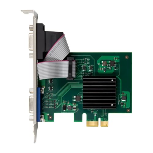 AKNBFIBN �Y�Ɨp�O���[�h2D�O���t�B�b�N�X�J�[�h SM750 PCIE 2�|�[�g�V���A���g���J�[�h VGA 1920 X 1440 HD 64MB DDR