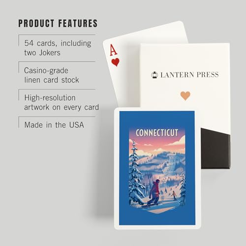 Baraja de Póker Shred The Gnar Connecticut 52 cartas miniatura 3