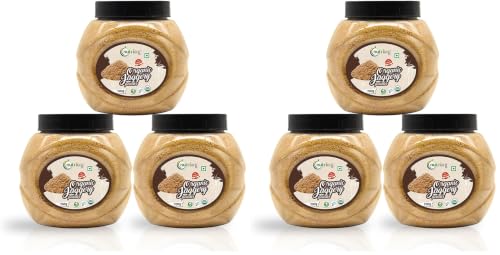 Image of NutriOrg Organic Jaggery Powder 2.1kg (Pack of 6 * 700) | Certified USDA Approved | Organic | No Added Preservatives & Artificial colour |