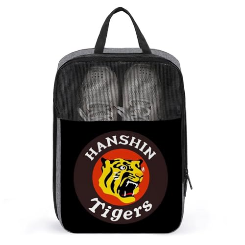 阪神タイガース シューズケース シューズバッグ 防水 防塵 防臭 超軽量 靴収納ケース シューズ袋 靴袋 アウトドア 学校 家庭用 男女兼用 収納袋 旅行 出張 持ち運び便利