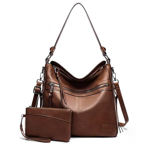 Bolsa Feminina Super Estilosa com Alça Transversal Pronta para Complementar Seu Estilo com Charme e Praticidade para o Seu Dia a Dia (Browm)