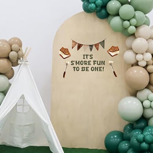 Calcomanía de pared temática camping S'More Fun One miniatura 2