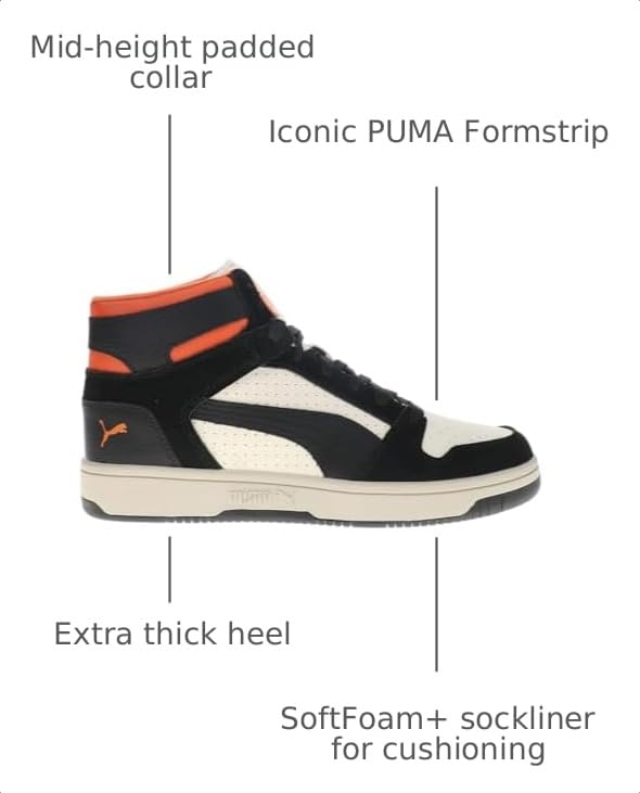 Image of Puma Men's Rebound Layup Mid Shoes