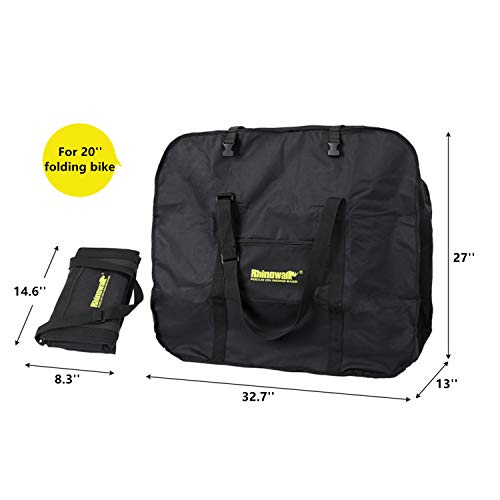 Huntvp Folding Bike Bag Bike Travel Bag Case Box Thick Bicycle Folding Carry Bag Pouch,Bike Transport Case For Air Travel #TOP1