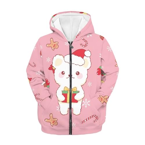 Image of Biyejit Kids Novelty 3D Graphic Printed Hooded Sweatshirt