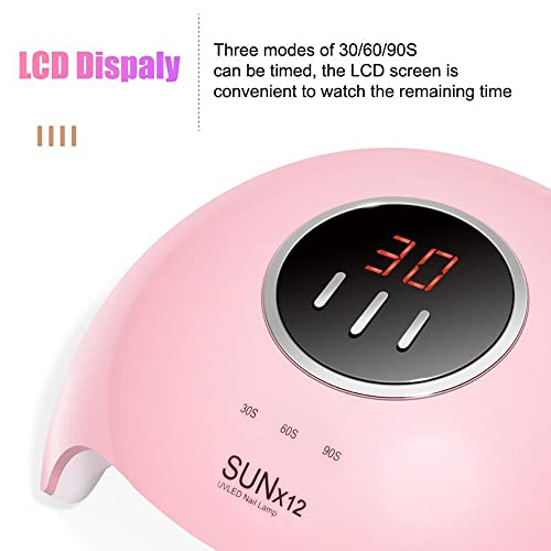 SAVNI 54 Watt Nail art UV LED curing PORTABLE Lamp with USB end - Image 2