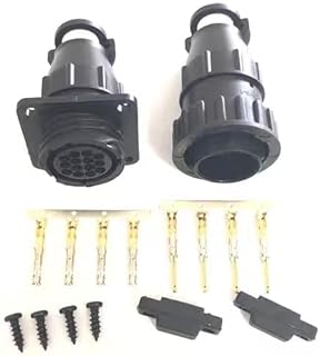 1 set Connector 14P hole 182649-1 plug 206043-1 socket