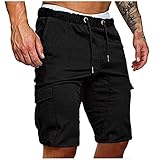 Herren Cargo Shorts 3/4 Sommer Kurze Outdoor Bermuda Kurz Hose Atmungsaktiv Freizeitshorts Baumwolle Arbeitshose Gummibund Dreiviertel Hose mit Multi Taschen Herren Jeans Shorts Kurze Hose Regular Fit Denim Short Baumwolle Bermuda Herren Jeans Shorts mit Taschen aus Baumwolle Kurze Denim Stretch Sommer Hose Used Look Washed Destroyed Regular Fit Men Short Pants Freizeithose 3/4 Jeans Shorts mit Taschen Baumwolle Kurze Denim Stretch Sommer Hose Short Pants Freizeithose