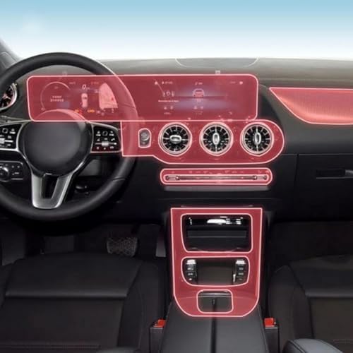 Película protectora de caja de cambios Mercedes Benz CLA C177 antiarañazos