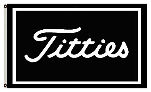 Astany Titties Golf Logo Golfer Ball Man Cave Strip Club 3X5FT Banner Flag