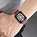 VATI Sport Band Compatible for Apple Watch Band 42mm 44mm, Soft Silicone Sport Strap Replacement Bands Compatible with 2019 Apple Watch Series 5, iWatch 4/3/2/1, 42MM 44MM S/M (Wine Red)