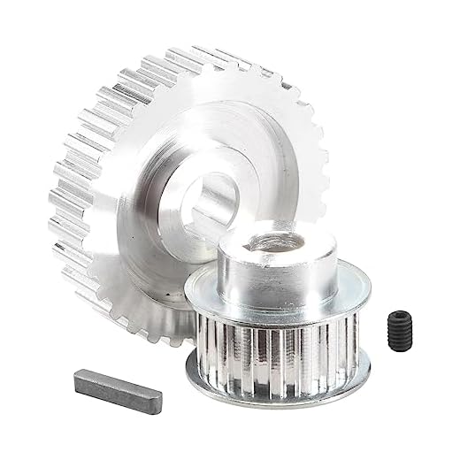 Fuhjythy Metal Synchronous Pulley Gear