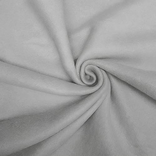 Image of American Baby Company Fleece Blanket (30 inch x 40 inch) with Silk-Like Satin Trim, Soft, Warm & Cozy, Gray, for Boys and Girls, Perfect for Baby Carrier, Stroller, Travel and Gifting
